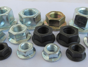 ​六角法兰面螺母DIN 6923